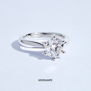 Round Tiffset 1ct M R