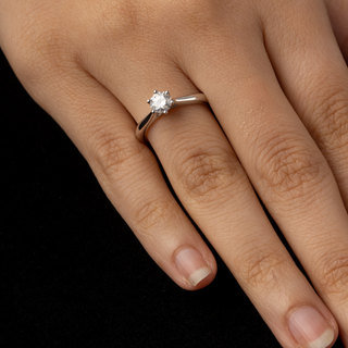 M Round Tiffset 0.50ct