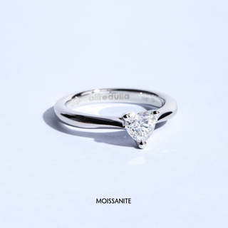 Heart Tiffset 0.80ct M R