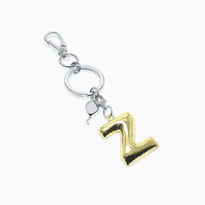 Party Balloon Letter Keyring - Z